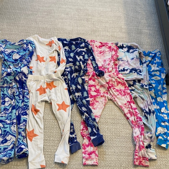 Cat & Jack Set of 6 pairs Cozy Soft Kids Pajama Set size 8 - Picture 8 of 8